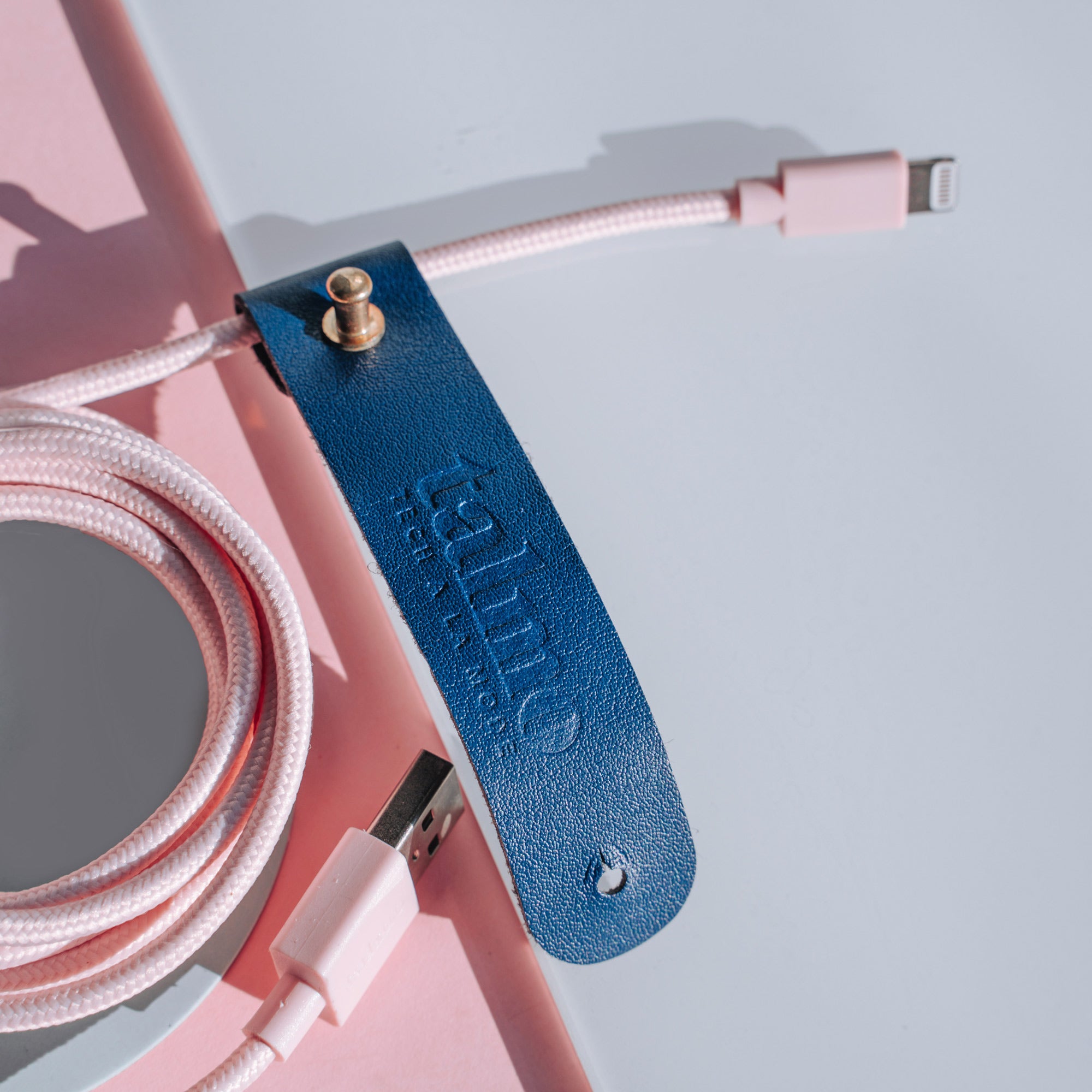 Android USB-A to USB-C Cable in Pink
